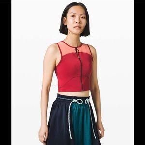 Lululemon Face Forward Crop Top *lululemon x Roksanda
